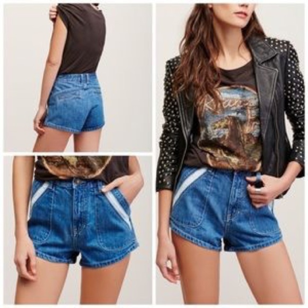 High waisted short